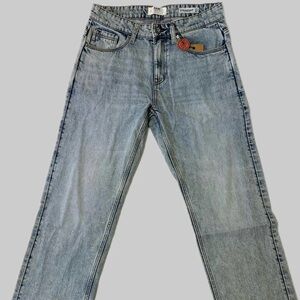 Men's Blue Straight Jeans